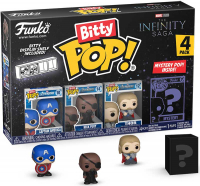 Wholesalers of Funko Bitty Pop: Marvel - Captain America 4pk toys image 2