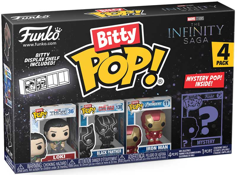 Wholesalers of Funko Bitty Pop: Marvel - Loki 4pk toys