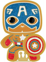 Wholesalers of Funko Lf Funko Pop Lpp Marvel: Gingerbread - Captain America toys image 2