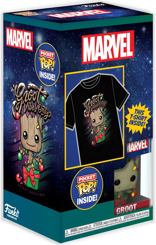 Wholesalers of Funko Pocketpop! & Tee: Gotg - Holiday Groot - M toys