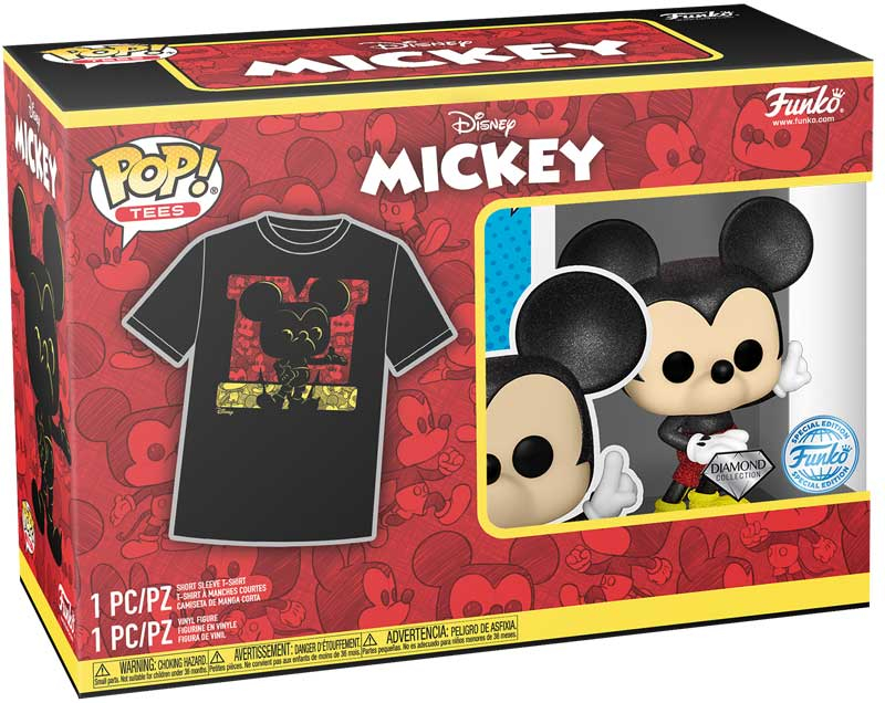 Wholesalers of Funko Pop! & Tee: Disney - Mickey (dglt) - L toys