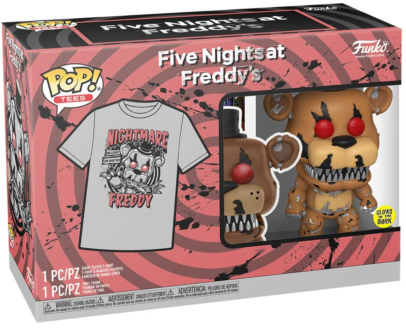 Wholesalers of Funko Pop! & Tee: Fnaf - Nightmare Freddy (gw) - L toys
