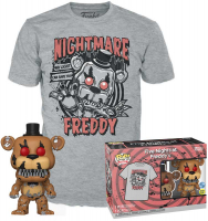 Wholesalers of Funko Pop! & Tee: Fnaf - Nightmare Freddy (gw) - L toys image 3