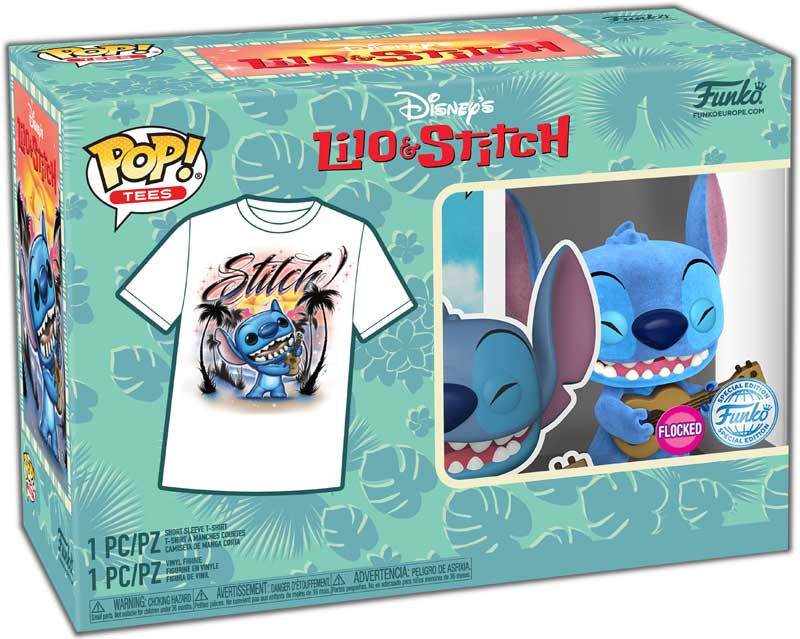 Wholesalers of Funko Pop! & Tee: L&s - Ukelele Stitch - M toys