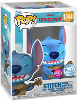 Wholesalers of Funko Pop! & Tee: L&s - Ukelele Stitch - M toys image 5