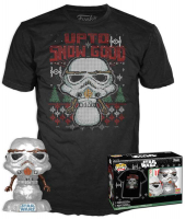 Wholesalers of Funko Pop! & Tee: Sw - Holiday Stormtrooper (mt) - L toys image 2