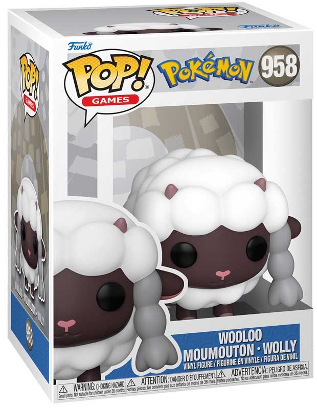 Wholesalers of Funko Pop Games: Pokemon Wooloo toys