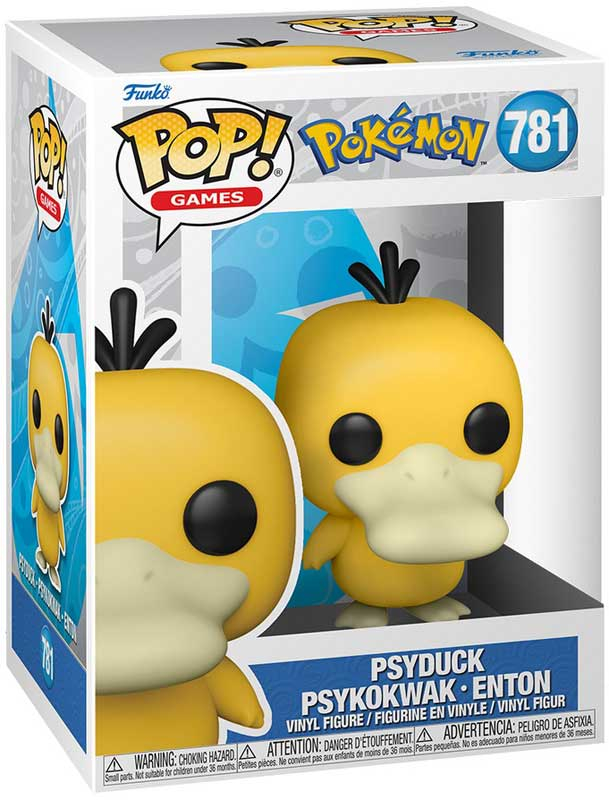 Wholesalers of Funko Pop Games: Pokemon - Psyduck toys