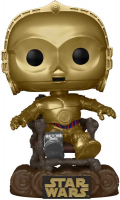 Wholesalers of Funko Pop Star Wars: Rotj 40th - C3p0 In Chair toys image 2
