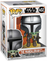 Wholesalers of Funko Pop Star Wars: The Mandalorian- Mando Flying toys image
