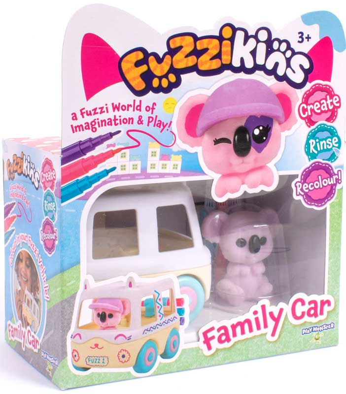 Wholesalers of Fuzzikins Fuzzikins - Family Car toys