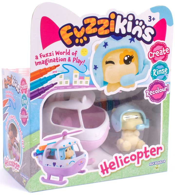 Wholesalers of Fuzzikins Fuzzikins - Helicopter toys