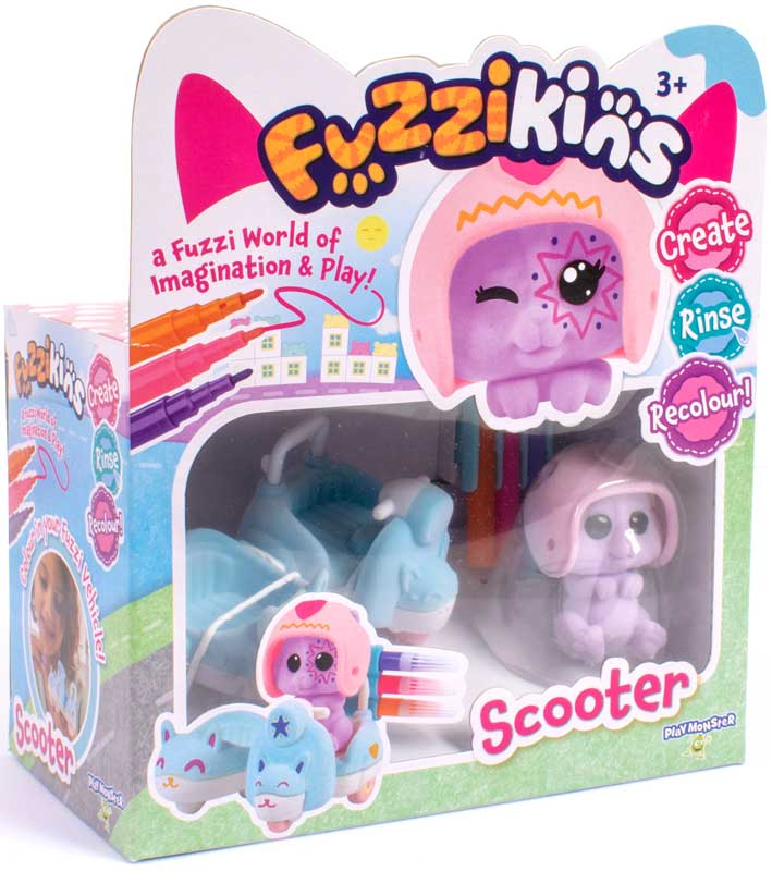 Wholesalers of Fuzzikins Fuzzikins - Scooter And Sidecar toys
