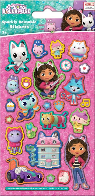 Wholesalers of Gabbys Dollhouse Foil Stickers toys