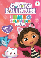Wholesalers of Gabbys Dollhouse Jumbo Colouring Book toys image