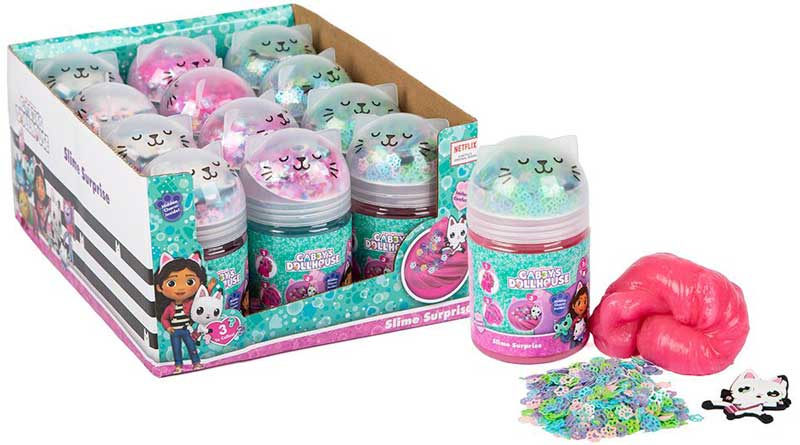 Wholesalers of Gabbys Dollhouse Surprise Slime Pot - 3 Assorted toys