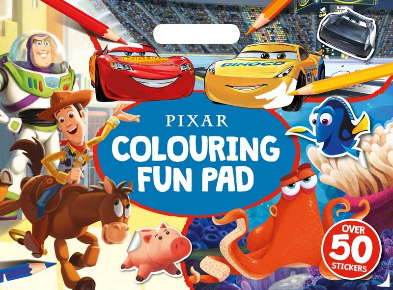 Wholesalers of Giant Colour Me Pad Disney Pixar toys