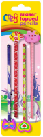Wholesalers of Girls Eraser Topped Pencils toys image