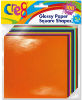 Wholesalers of Glossy Paper Square Shapes toys image