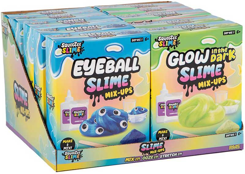 Wholesalers of Glow -  Eyeball Myo Slime Kits Assorted toys