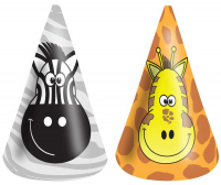 Wholesalers of Hat Cone Jungle 16.5cm 6 Assorted toys image 2