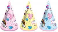 Wholesalers of 144 Hat Cones - Unicorn 16.5cm 6 Assorted Cols toys image 3