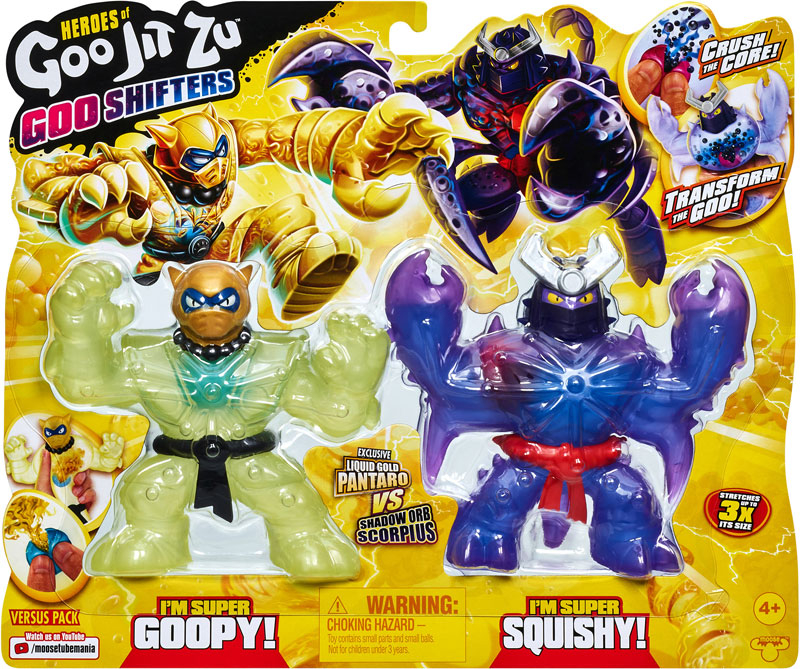 Wholesalers of Heroes Of Goo Jit Zu Goo Shifters S7 Versus Pack Assorted toys