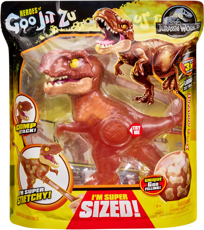 Wholesalers of Heroes Of Goo Jit Zu Jurassic World Supagoo T-rex toys