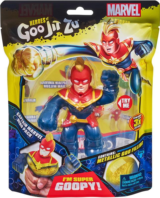 Wholesalers of Heroes Of Goo Jit Zu Marvel S5 Captain Marvel toys