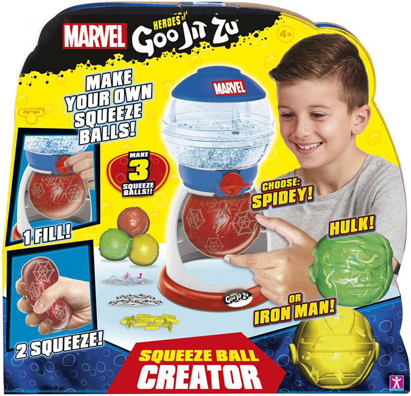 Wholesalers of Heroes Of Goo Jit Zu Marvel Squeez-a-ball Maker toys