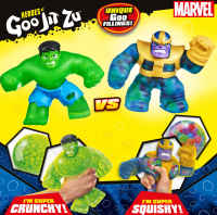 Wholesalers of Heroes Of Goo Jit Zu Marvel Versus Pack Thanos Vs Hulk toys image 3