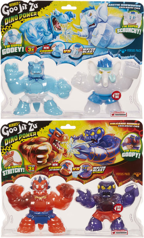 Wholesalers of Heroes Of Goo Jit Zu S3 Dino Versus Pack toys