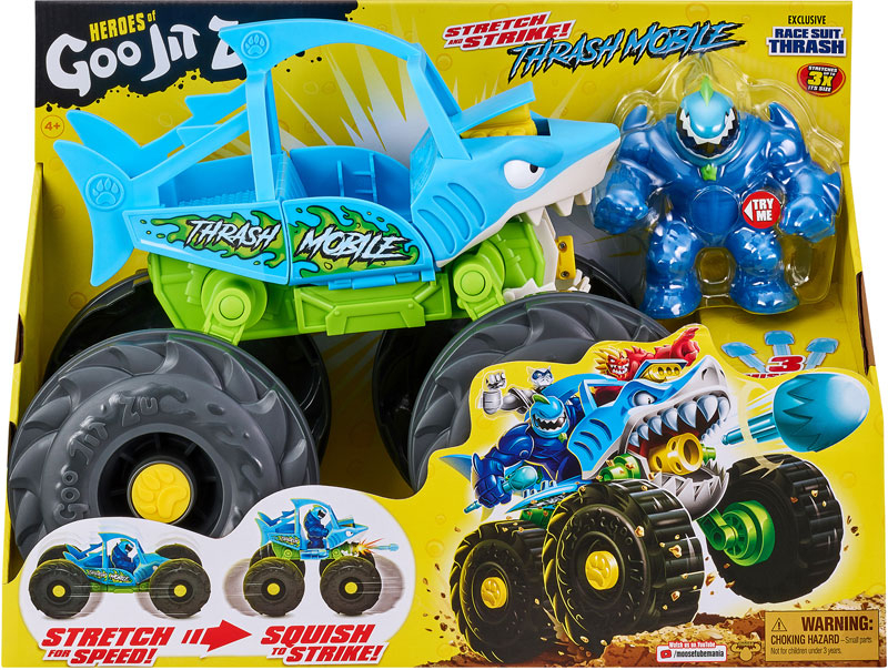 Wholesalers of Heroes Of Goo Jit Zu Stretch And Strike Thrash Mobile toys