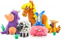 Wholesalers of Hey Clay Animals Set toys image 2