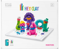 Wholesalers of Hey Clay Monsters Set toys image