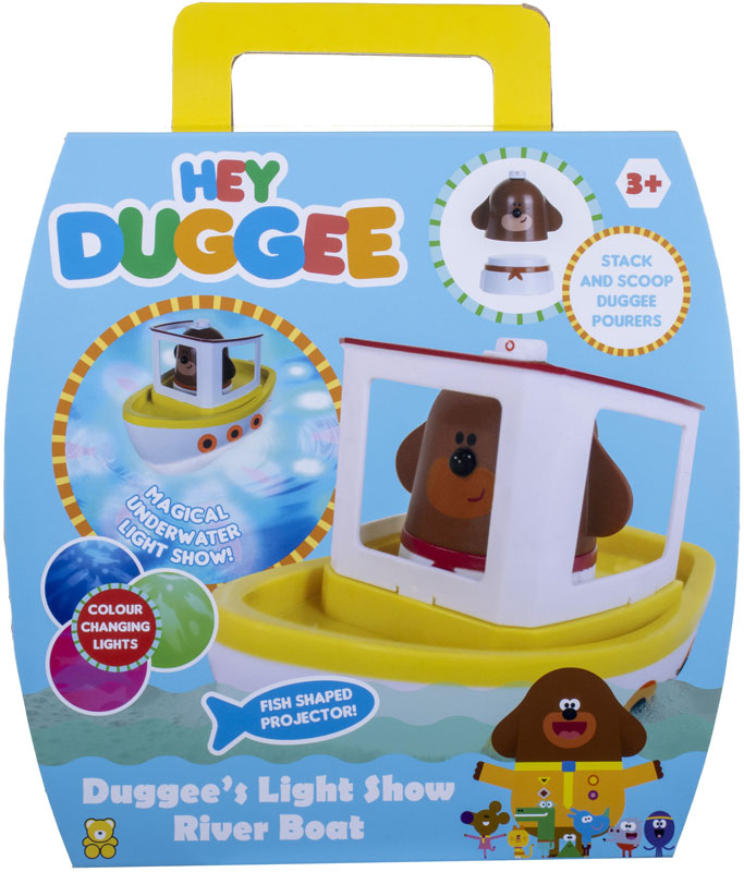 Wholesalers of Hey Duggee Lightshow River Boat toys