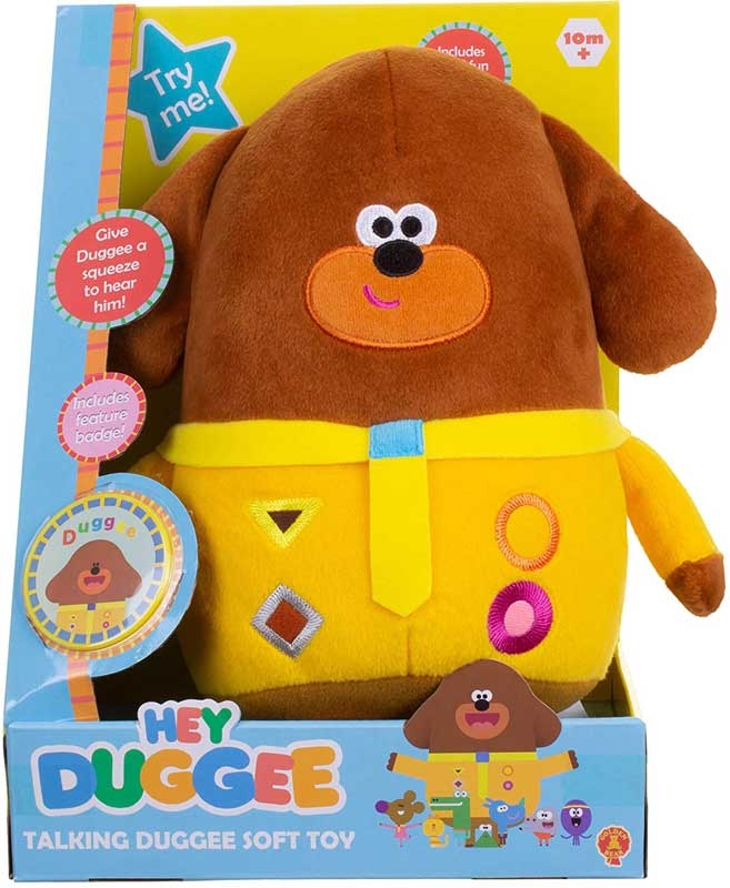 Wholesalers of Hey Duggee Talking Duggee Soft Toy toys