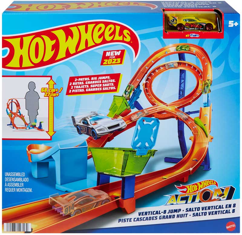 Wholesalers of Hot Wheels Action Figure-8 Jump Play Set toys