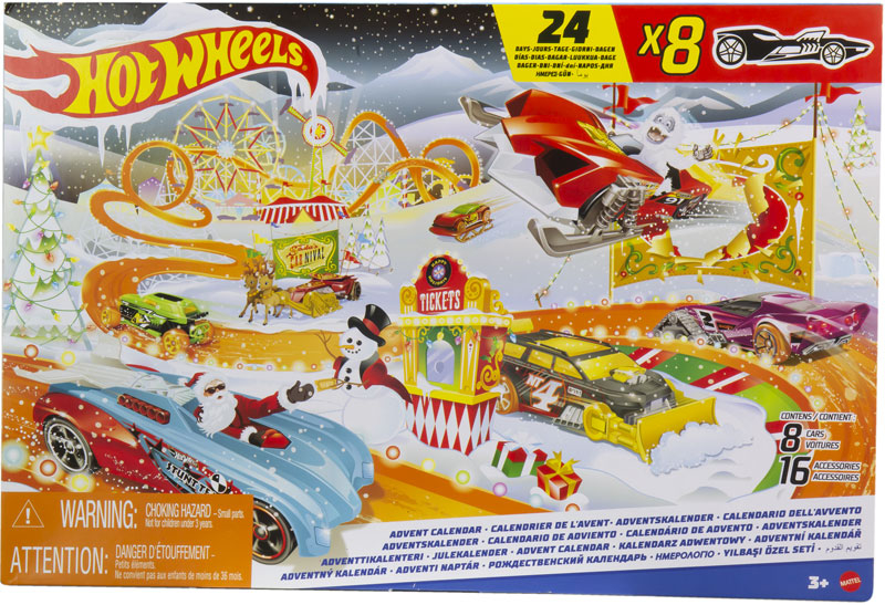 Wholesalers of Hot Wheels Advent Calendar toys