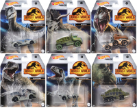 Wholesalers of Hot Wheels Character Cars Jurassic World Vehicle Asst toys Tmb