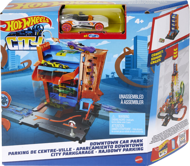 Wholesalers of Hot Wheels City Downtown Track Set Assorted toys