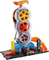 Wholesalers of Hot Wheels City Super Twist Tire Shop toys image 2