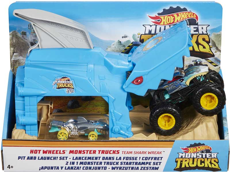 Wholesalers of Hot Wheels Monster Truck Pit And Launch Play Set toys