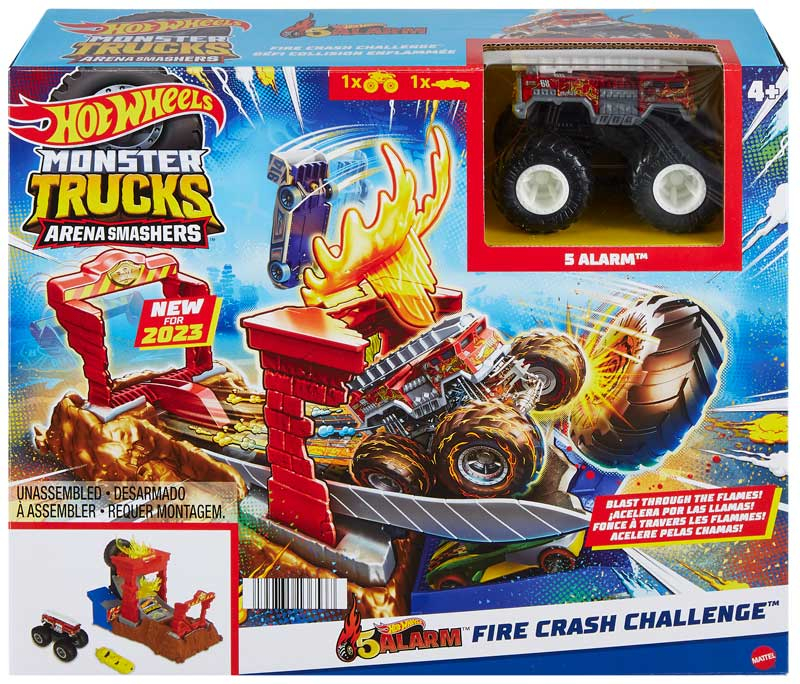 Wholesalers of Hot Wheels Monster Trucks Basic Arena Play Sets Assorted toys