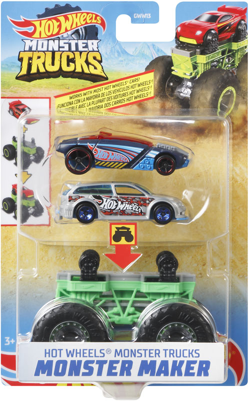 Wholesalers of Hot Wheels Mt Monster Maker Assorted toys