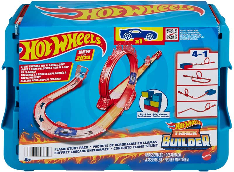 Wholesalers of Hot Wheels Track Builder Flame Stunt Pack toys