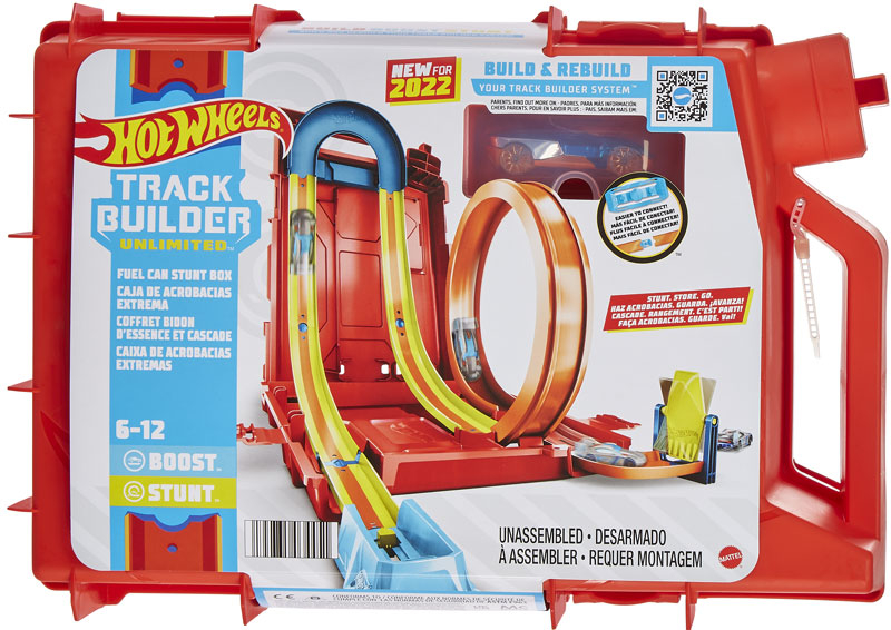 Wholesalers of Hot Wheels Track Builder Unlimited Fuel Can Stunt Box toys