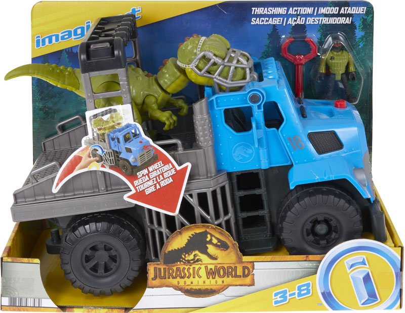 Wholesalers of Imaginext  Jurassic World Break Out Dino Hauler toys