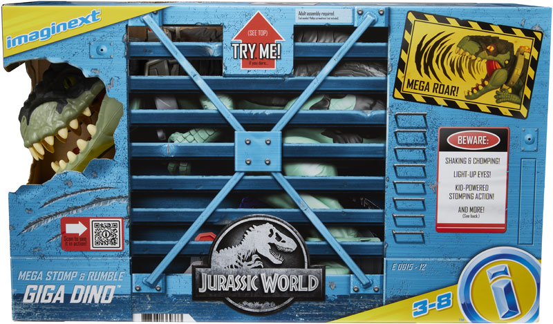 Wholesalers of Imaginext  Jurassic World Mega Stomp And Rumble Giga Dino toys