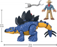 Wholesalers of Imaginext Jurassic World Stegosaurus And Dr Grant toys image 3